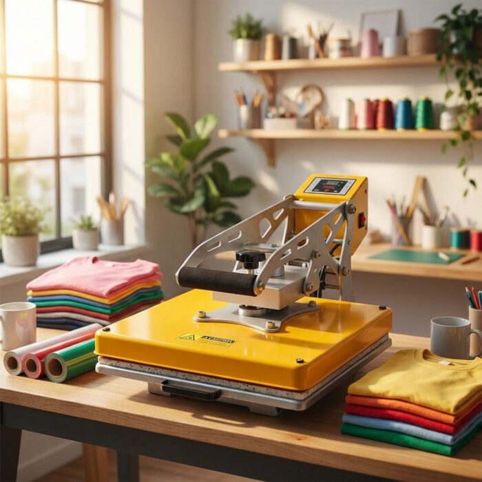 15x15 Heat Press Machine With Auto Open Slider MB0MC005 Marketing