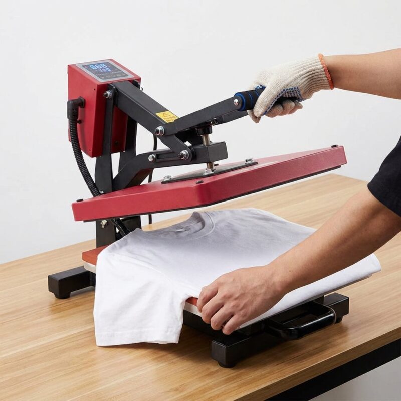 15×15 Heat Press Machine With Touch Screen and Slider MB0MC008 Usage 15x15 Heat Press Machine With Touch Screen and Slider MB0MC008 Usage