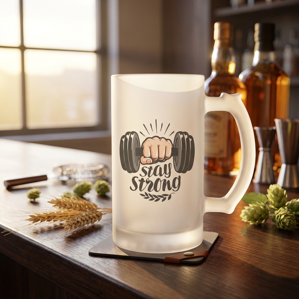 Frosted Beer Mug (16oz) 1 Frosted Beer Mug 16oz MB0MG026 Marketing Usage