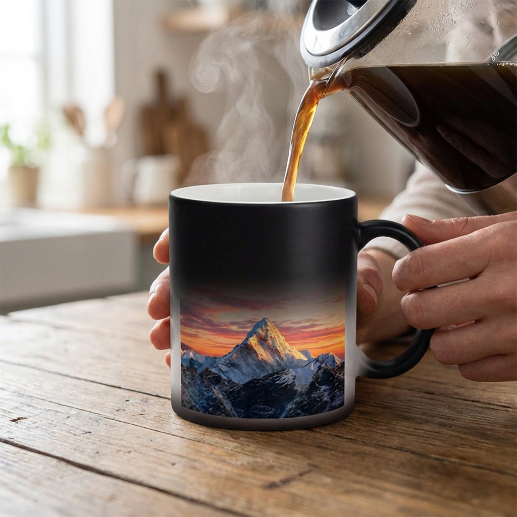 Magic Mug Black 3 Sublimation Mugs