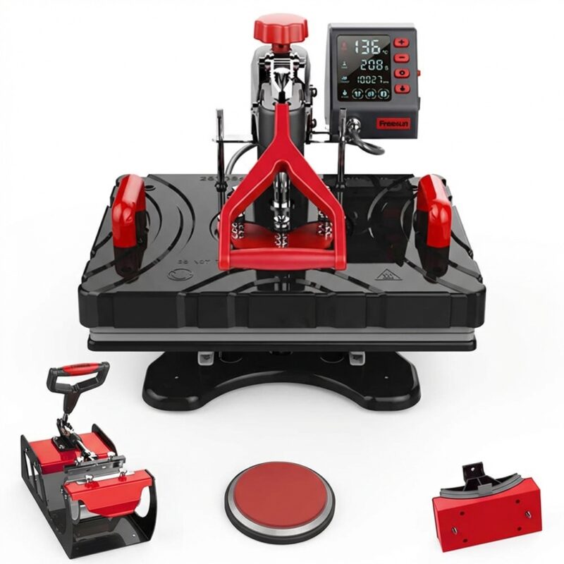 P 8100 5 in 1 Combo Heat Press Machine MB0MC033 High Fidelity Front