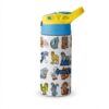 Push Button Kids Bottle MB0SP025 Blue