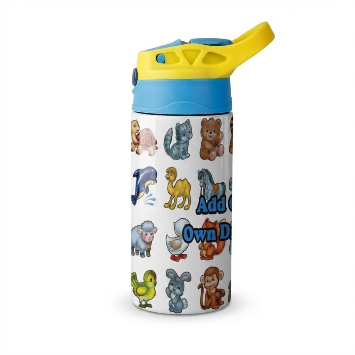 Push Button Kids Bottle MB0SP025 Blue