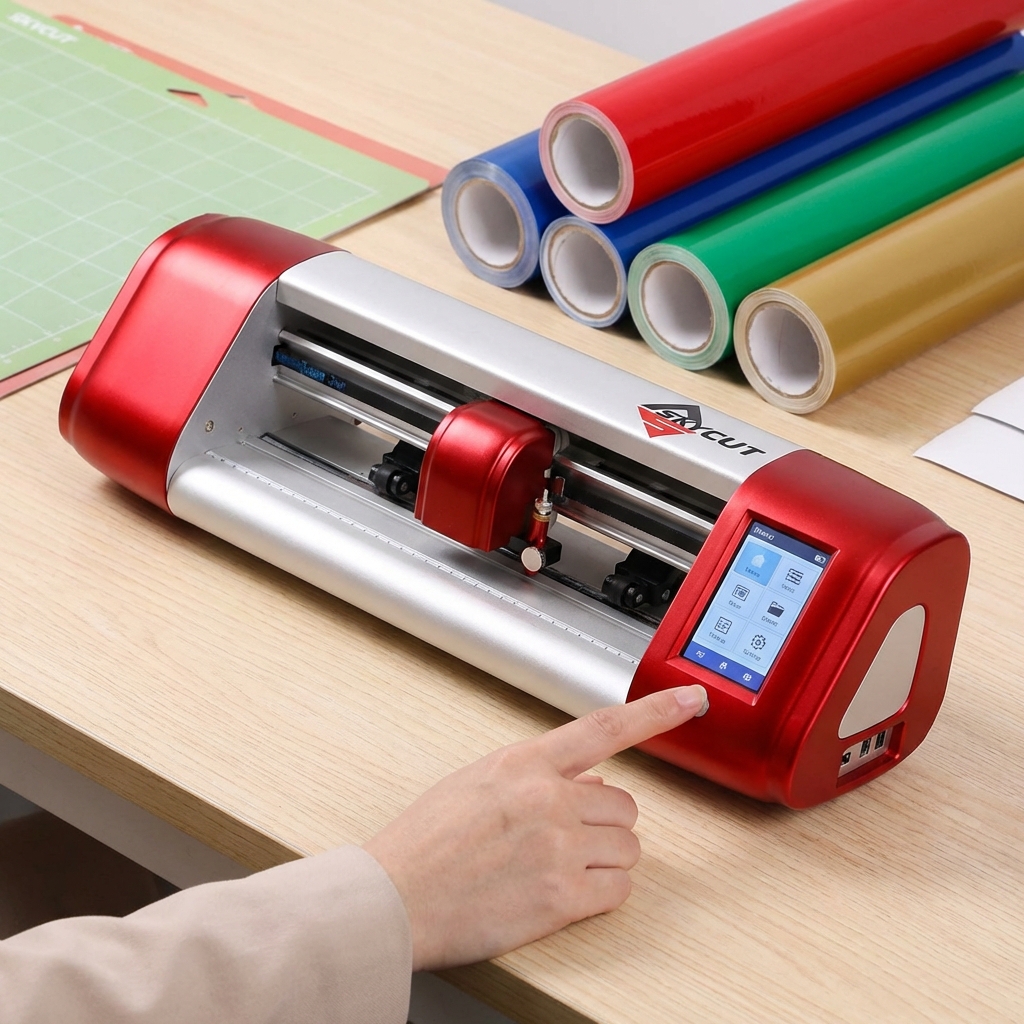 Skycut C24 Cutting Plotter 4 Skycut C24 Vinyl Cutter Plotter MB0MC045 Touch Control