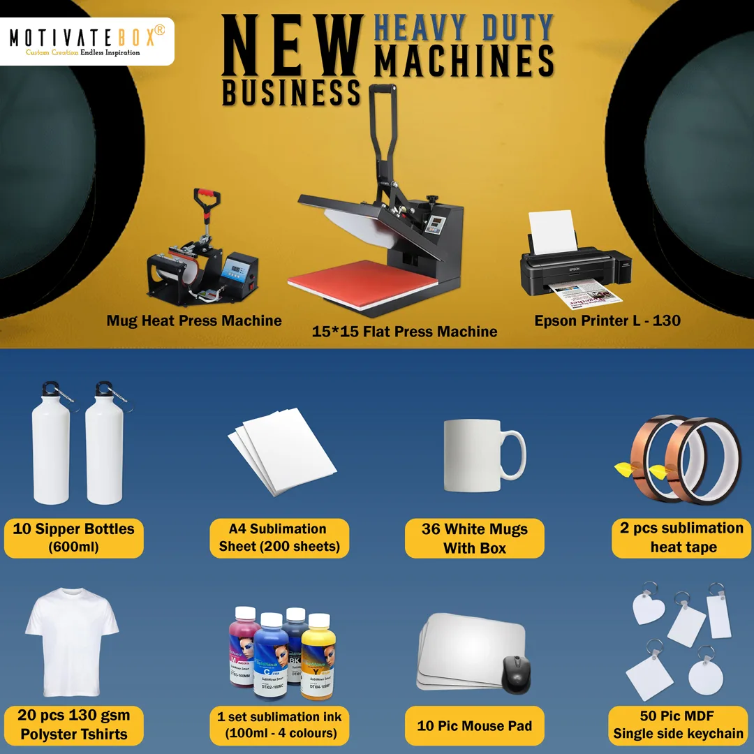 Start Your Printing Business 4 New Business Heavy Duty Machine