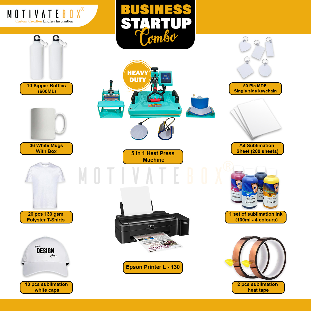 Sublimation Business Startup Combo 1 Sublimation Business Startup Combo