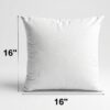Plain Sublimation Cushion 16 X 16 Inches MB0CS065 Exact Replica