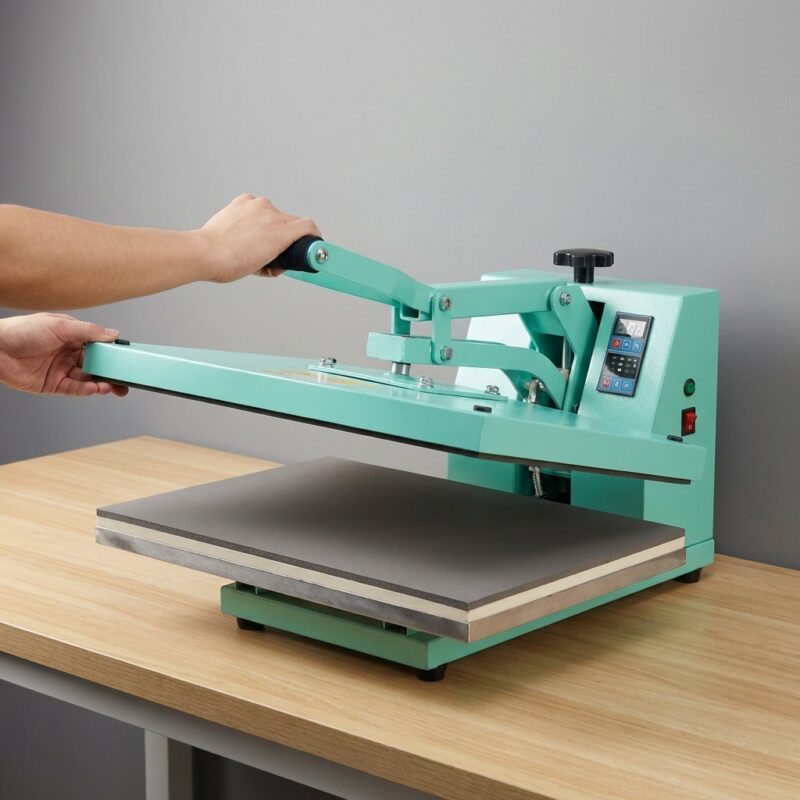 16X24 Heat Press Machine Mint Green MB0MC015 Usage 16X24 Heat Press Machine Mint Green MB0MC015 Usage