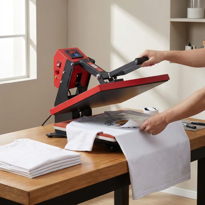 16X24 Heat Press Machine with Touch Screen MB0MC012 Usage