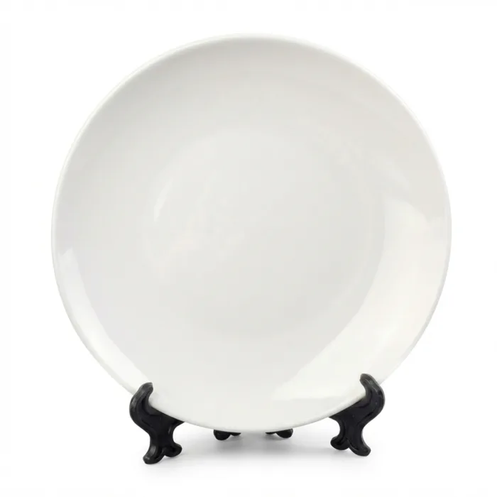 3D Ceramic Sublimation Plate Ceramic Plate Size 8 inch MB0OP064 High Fidelity Front