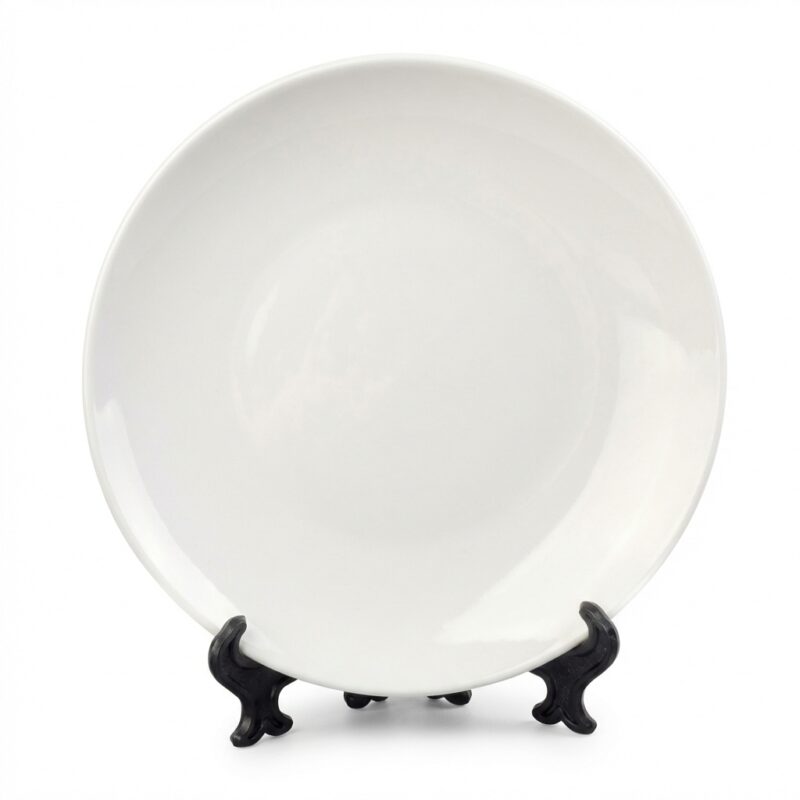 3D Ceramic Sublimation Plate Ceramic Plate Size 8 inch MB0OP064 High Fidelity Front