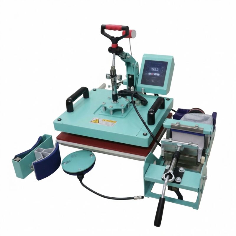 8 in 1 Heat Press Machine MB0MC027 High Fidelity Front 8 in 1 Heat Press Machine MB0MC027 High Fidelity Front