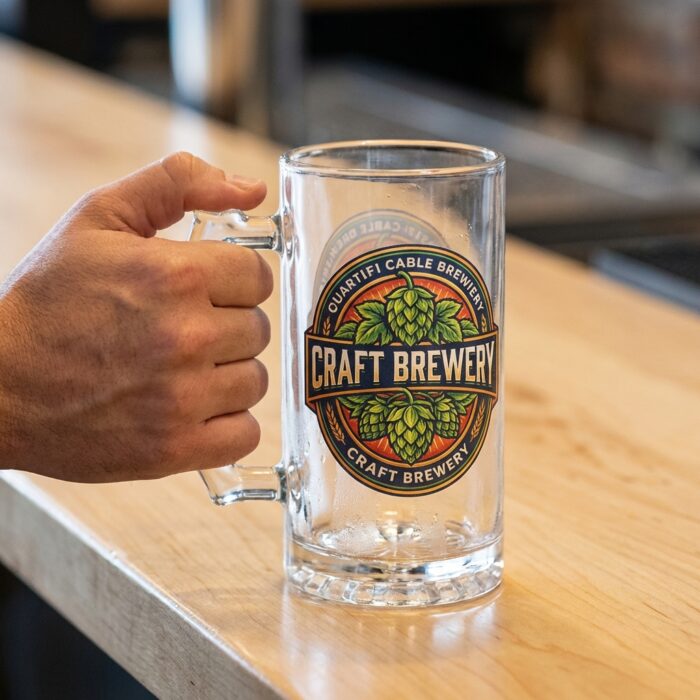 Clear Beer Mug 16oz MB0MG021 Functional Interaction