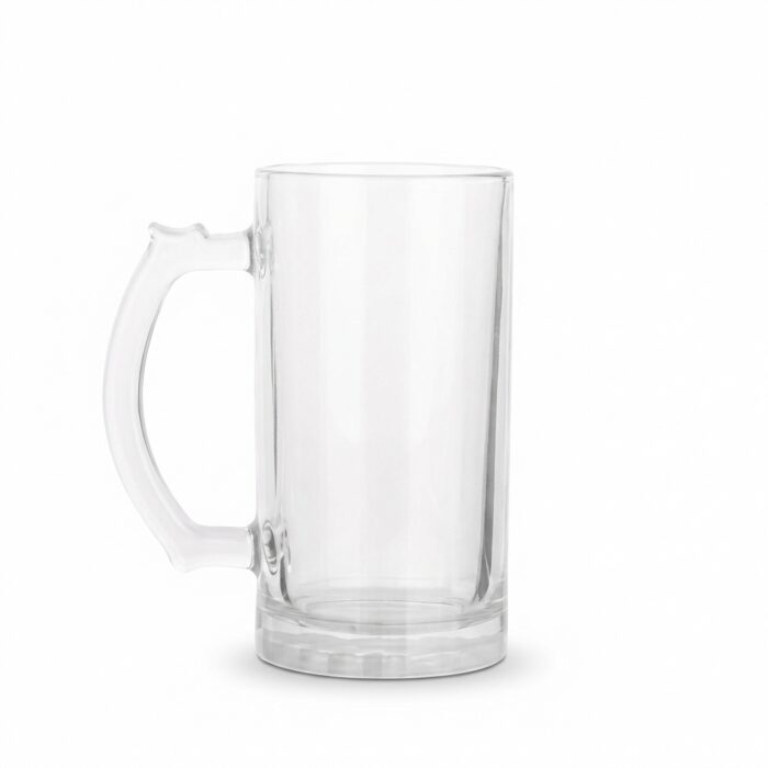Clear Beer Mug 16oz MB0MG021 High Fidelity Front