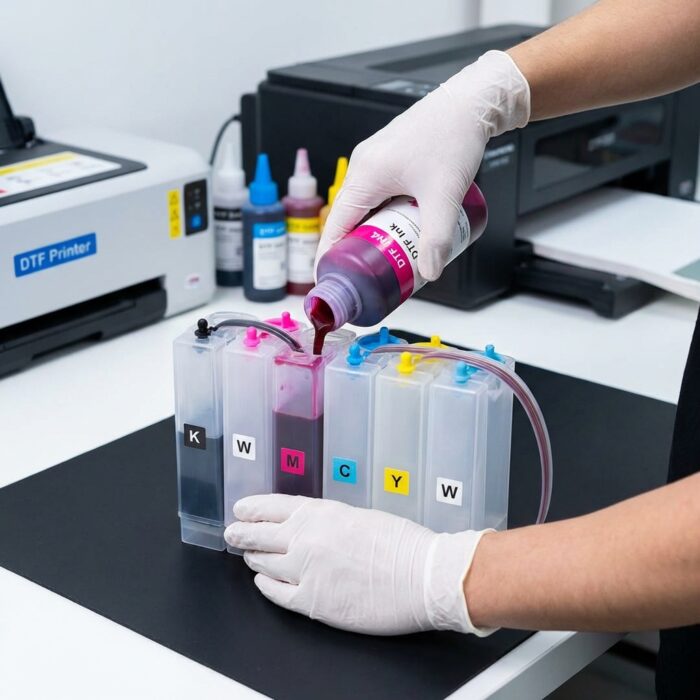 DTF Ink Tank MB0DF021 Functional Interaction