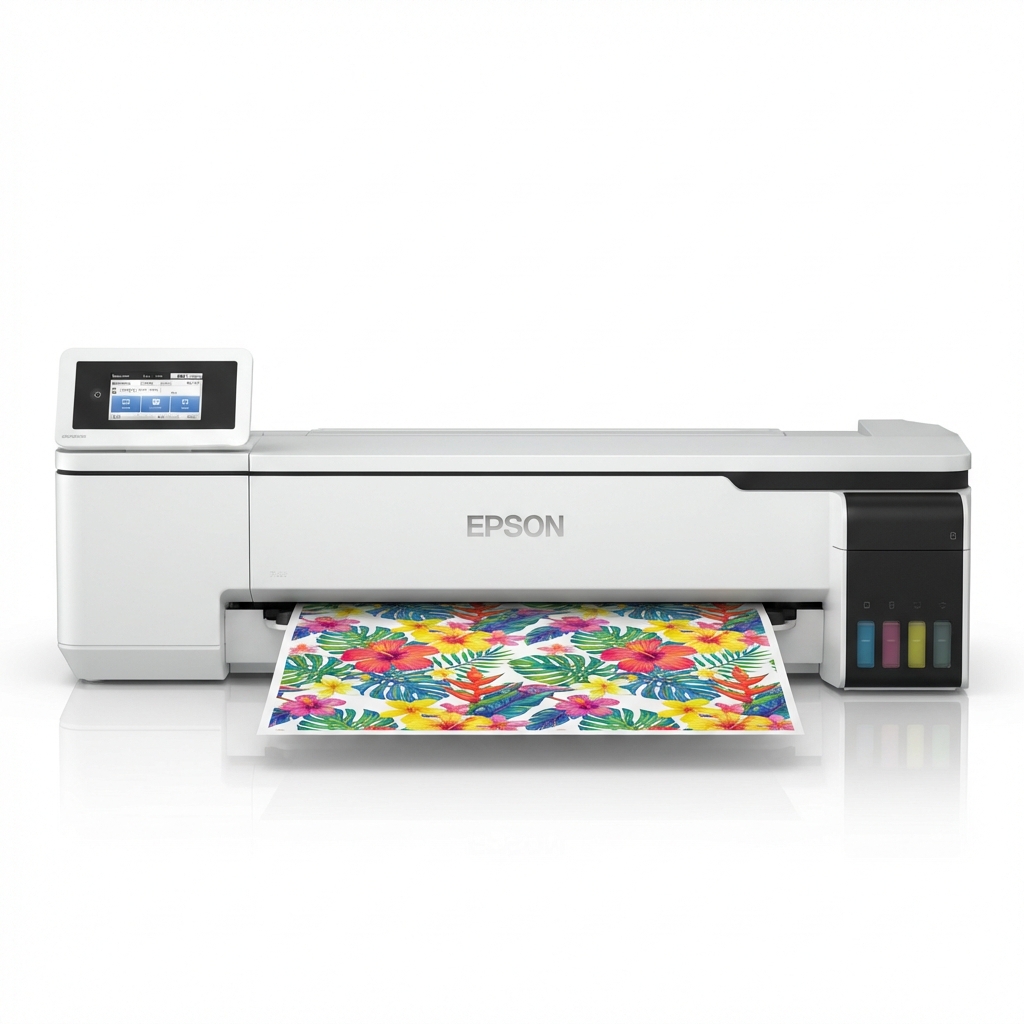 Epson SureColor SC-F530 Desktop Dye-Sublimation Textile Printer 2 Epson SureColor SC F530 Desktop Dye Sublimation Textile Printer MB0PR001 High Fidelity Front