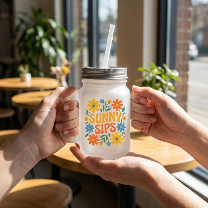 Glass Mason Jar MB0MG029 Sunny SIPS