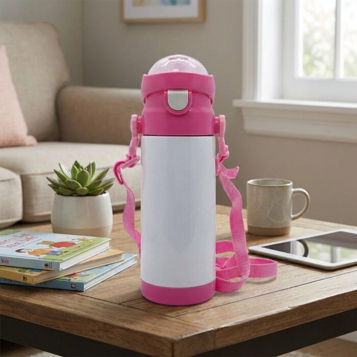 Kids Bottle With Strap Pink Mb0sp022 Marketing Usage