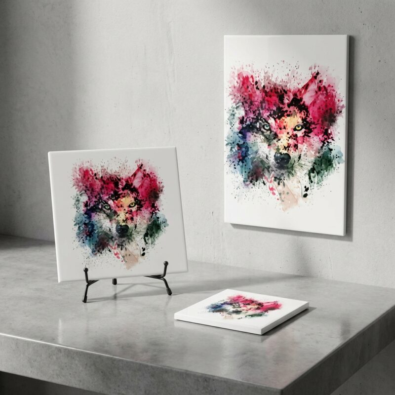 Sublimation Tiles 8 X 12 Inches MB0TL009 Surface Coating Detail