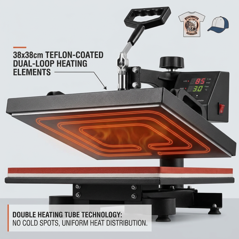 5 In 1 Machine 38 X 38 Cm Combo Machine MB0MC020 Double Heating Tube Technology 5 In 1 Machine 38 X 38 Cm Combo Machine MB0MC020 Double Heating Tube Technology