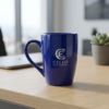 Cello Mug Dark Blue Desk Placement
