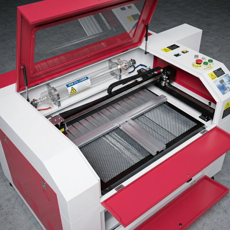 Laser Engraving And Cutting Machine 80 Watt MB0MC037 Interior Work Bed Capacity Laser Engraving And Cutting Machine 80 Watt MB0MC037 Interior Work Bed Capacity